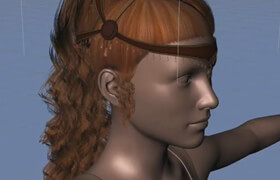 DAZ tutorial - HAIR in hexagon