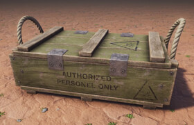 GUMROAD - Procedural Props - Ammo Crate Course [Houdini]