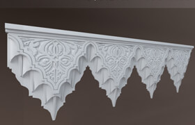 Arabic cornice