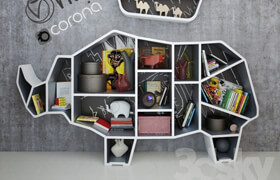 Rhino Bookshelf