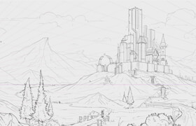 Udemy - Environment Art School - Complete Perspective Drawing Course - Scott Harris