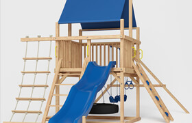 The Bailey Climber Swing Set