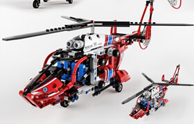 Lego Technic Rescue Helicopter