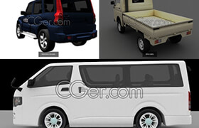 Cgtrader - Car collection combo pack 01