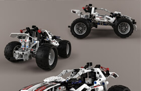 Lego Technic Quad-Bike Alternative Model
