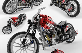 Lego Technic Motorbike Alternative