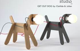 ENO STUDIO, GET OUT DOG by Clotilde &amp; Julien