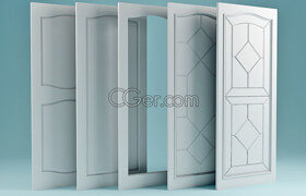 Cgtrader - Collection of Doors 3D model
