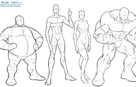 Skillshare - How to Draw Various Body Types and Proportions for Comics