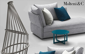 Sofa molteni SOFAS HOLIDAY