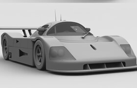 Luxology Modo 202 - Le Mans C9 Series modelling