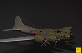 Udemy - How to Texture 3D Aircraft Model in Maya & Substance Painter