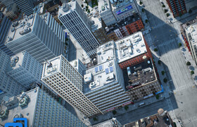 Cgtrader - NYC - 8 Blocks - 68 Buildings 3D model