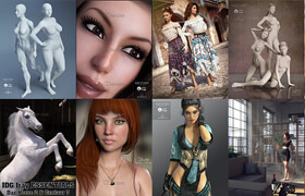 Daz3D - Collection of models 20191127