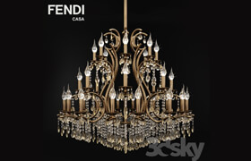 Chandelier / Fendi Casa