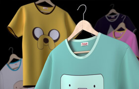 Collection T-shirts &quot;Adventure Time&quot;