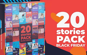 Motionarray - 20 Black Friday Stories Pack