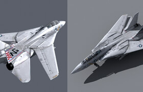 Cgtrader - Pack - Combat Aircrafts 3D model