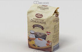 Cgtrader - Pack of Flour 3D model