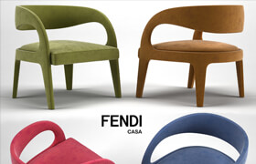 Fendi Casa Berenice Armchairs