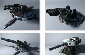Dexsoft - Sci-Fi Turrets
