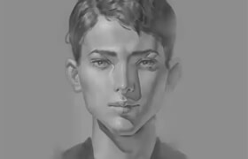 Artstation - Drawing and painting portrait basics - Naranbaatar Ganbold