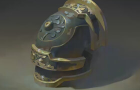 Artstation - PaintingRendering metal in photoshop - Naranbaatar Ganbold