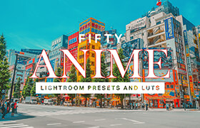 CreativeMarket - 50 Anime Lightroom Presets and LUTs