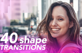Motion Array - 40 Shape Transitions Pack - Premiere Pro Templates