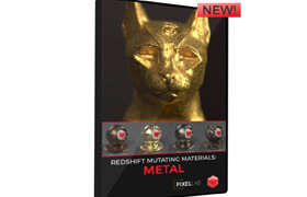 PixelLab Redshift Mutating Materials Metal