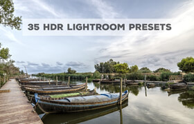 Creativemarket - 35 Awesome HDR Lightroom Presets