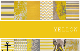 18 carpets in the color YELLOW