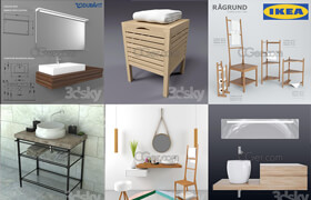 Bathroom furniture 浴室家具 P1