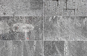Gov3dstudio - Texturas Drone 01 - Concretos Manchados [4K]