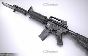 Artstation - M4A1 Rifle 3D model