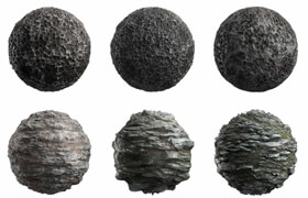 CGAxis PBR Textures Collection Volume 19 - Rocks