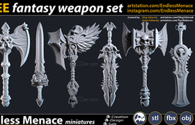 Gumroad - Fantasy Weapon Set