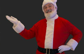 Santa Claus Pose 03 3d model