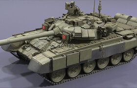 Artstation - T-90 Tank