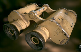 Artstation - WW2 German Military Afrika Corps Binoculars