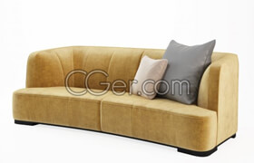 Designconnected pro models - FRANCIS 245 3-SEATER SOFA