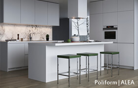 Kitchen Poliform Varenna Alea (vray, corona)