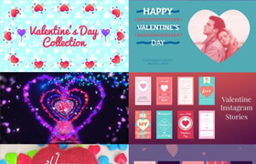 Motion Array - Valentines Day After Effects 9in1 Bundle
