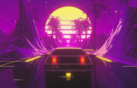 Skillshare - Create A Retro Delorean Loop in Cinema 4D and After Effects