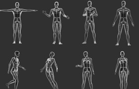 Zbrush Custom Posing Rig Tool For Humans Version 2