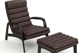 Armchair + Saville chair from Minotti