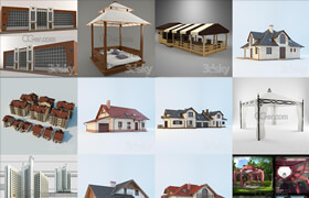 3dsky/3ddd Architecture Building 建筑 P2