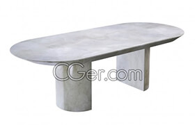 Designconnected pro models - KNIFE EDGE DINING TABLE