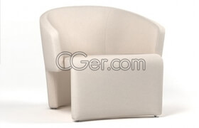 Designconnected pro models - MARC ARMCHAIR LOW