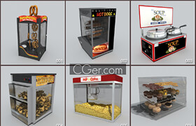 DigitalXModels - 3D Model Collection - Volume 09 - Concessions